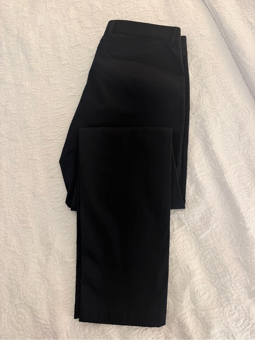 Theory Men's Navy Straight Chinos - Picture 5 of 7